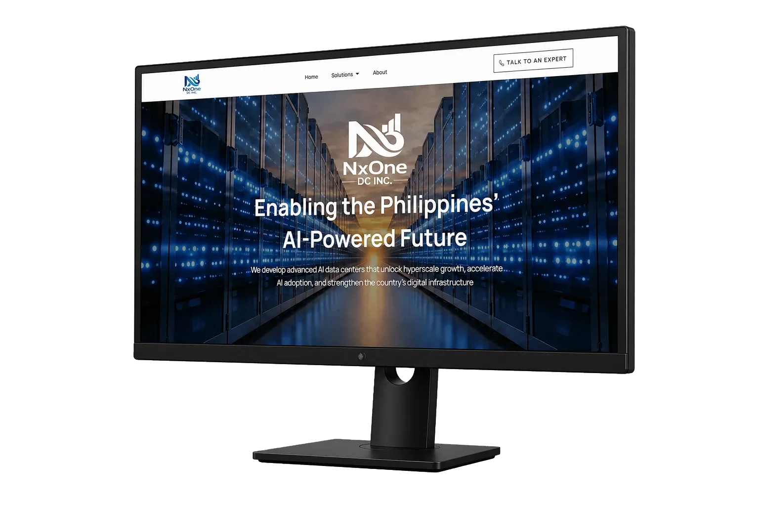 NxOne DC Inc. displayed on a monitor